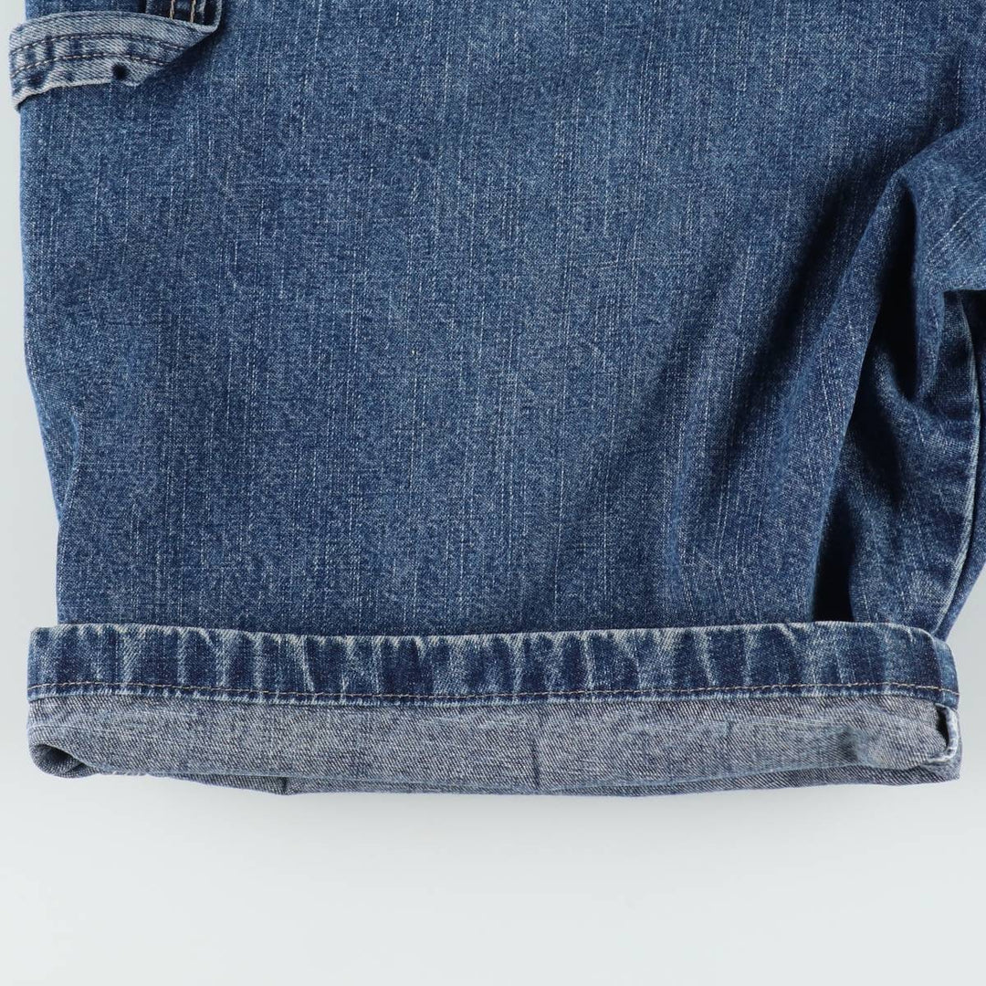 00'S Wrangler CARPENTER Denim Painter Shorts, Men's, W36 equivalent cotton blue type Vintage Second Hand