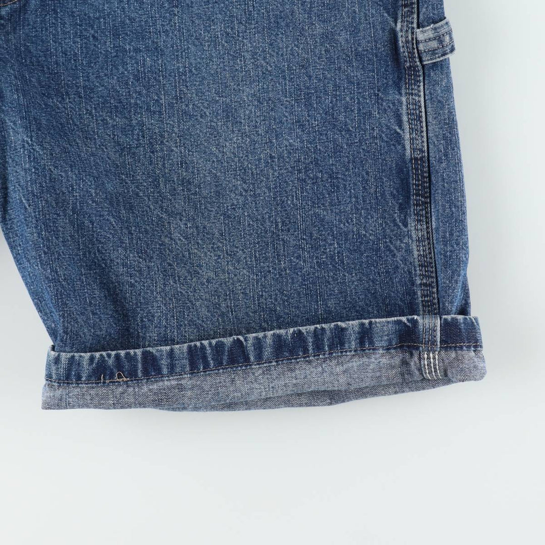 00'S Wrangler CARPENTER Denim Painter Shorts, Men's, W36 equivalent cotton blue type Vintage Second Hand