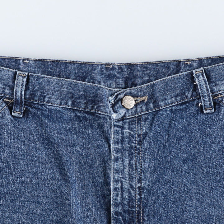 Wrangler denim painter shorts, men's size W37 (approx.) cotton blue type Vintage Second Hand