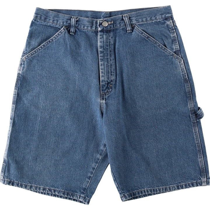 Wrangler Denim Painter Shorts, Men's, W34 equivalent cotton blue type Vintage Second Hand