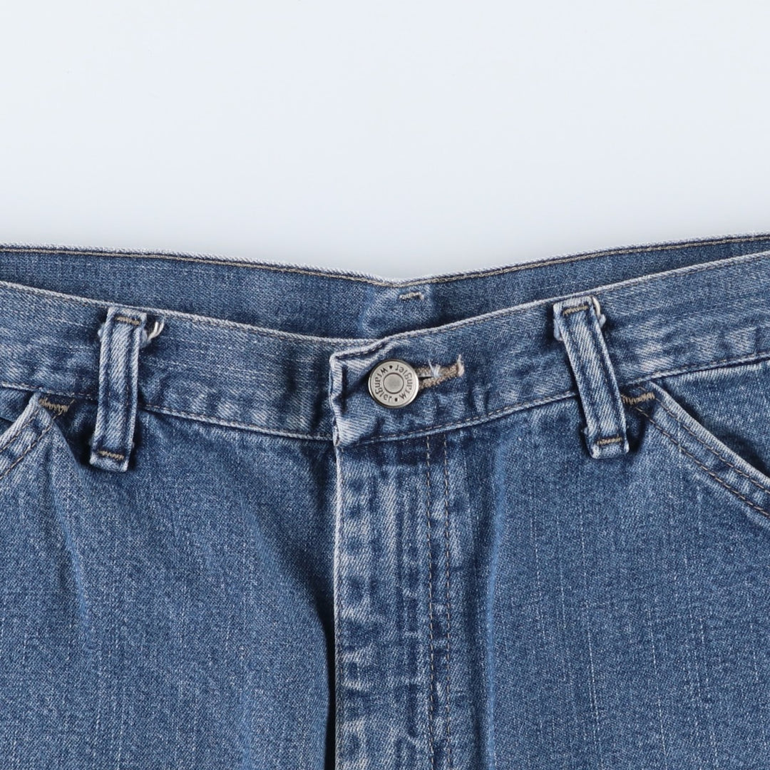 Wrangler Denim Painter Shorts, Men's, W34 equivalent cotton blue type Vintage Second Hand