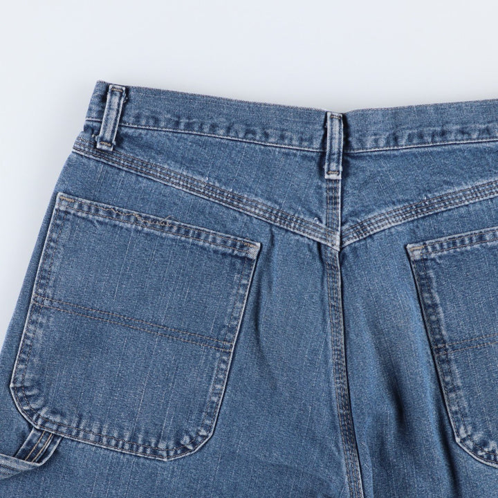 Wrangler Denim Painter Shorts, Men's, W34 equivalent cotton blue type Vintage Second Hand