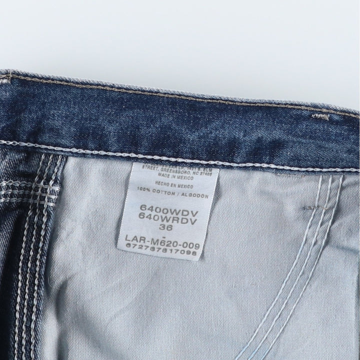 Wrangler Denim Painter Shorts, Shorts, Men's, W37 equivalent cotton blue type Vintage Second Hand