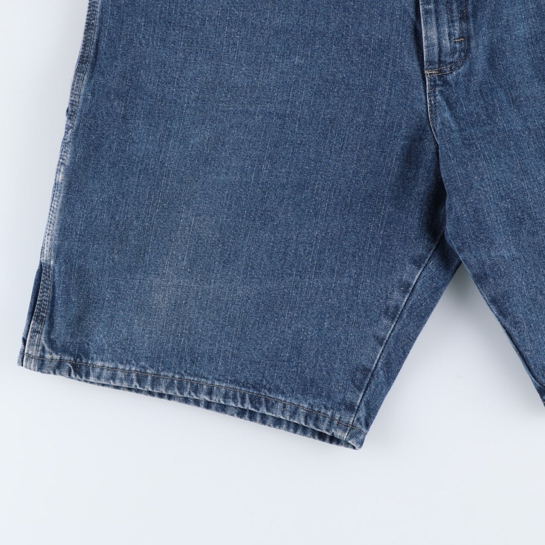 Wrangler Denim Painter Shorts, Shorts, Men's, W37 equivalent cotton blue type Vintage Second Hand