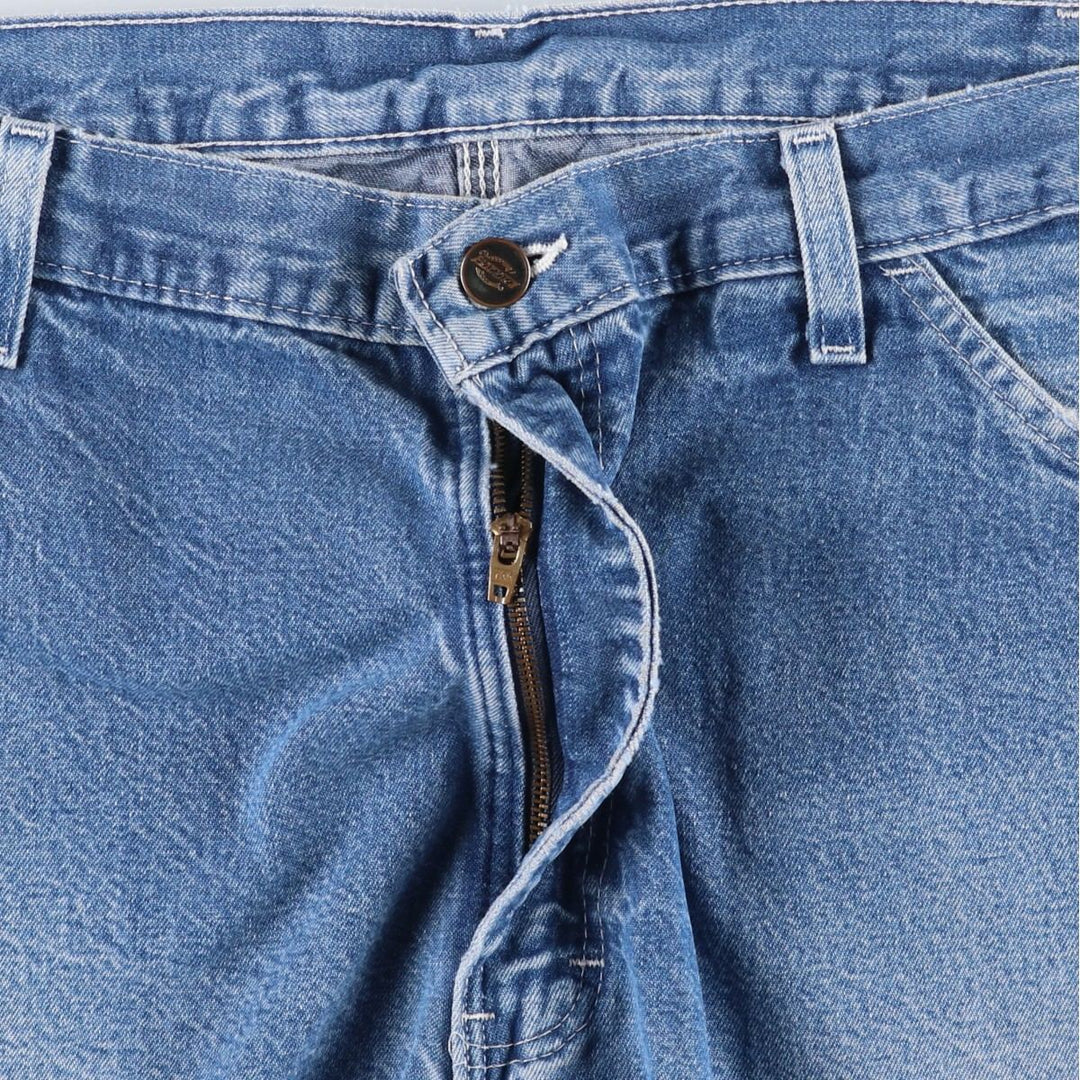Dickies denim shorts, men's size W37 (approx.) unclear blue type Vintage Second Hand