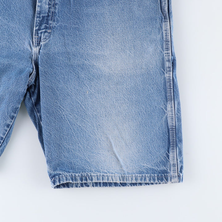 Dickies denim shorts, men's size W37 (approx.) unclear blue type Vintage Second Hand