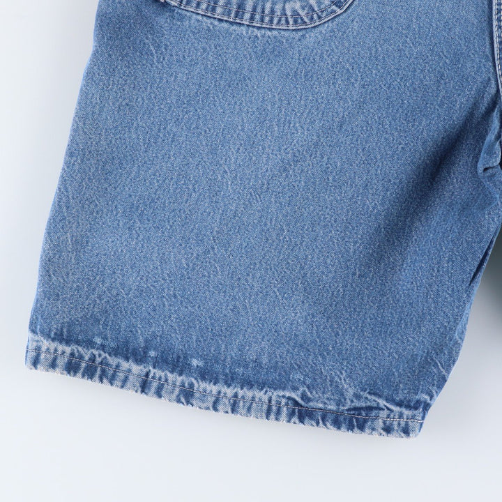 Dickies denim shorts, men's size W37 (approx.) unclear blue type Vintage Second Hand