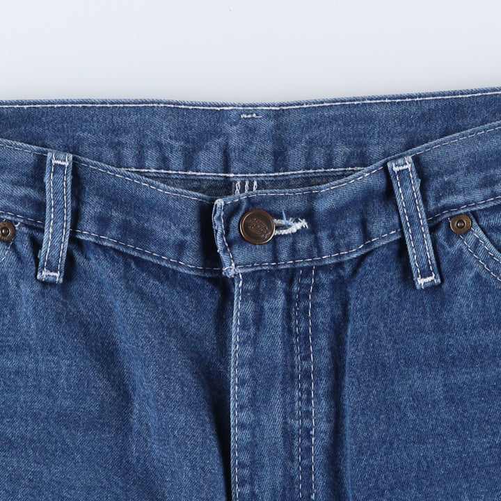 Dickies Relaxed Fit Denim Painter Shorts (Men's W37 equivalent) cotton blue type Vintage Second Hand