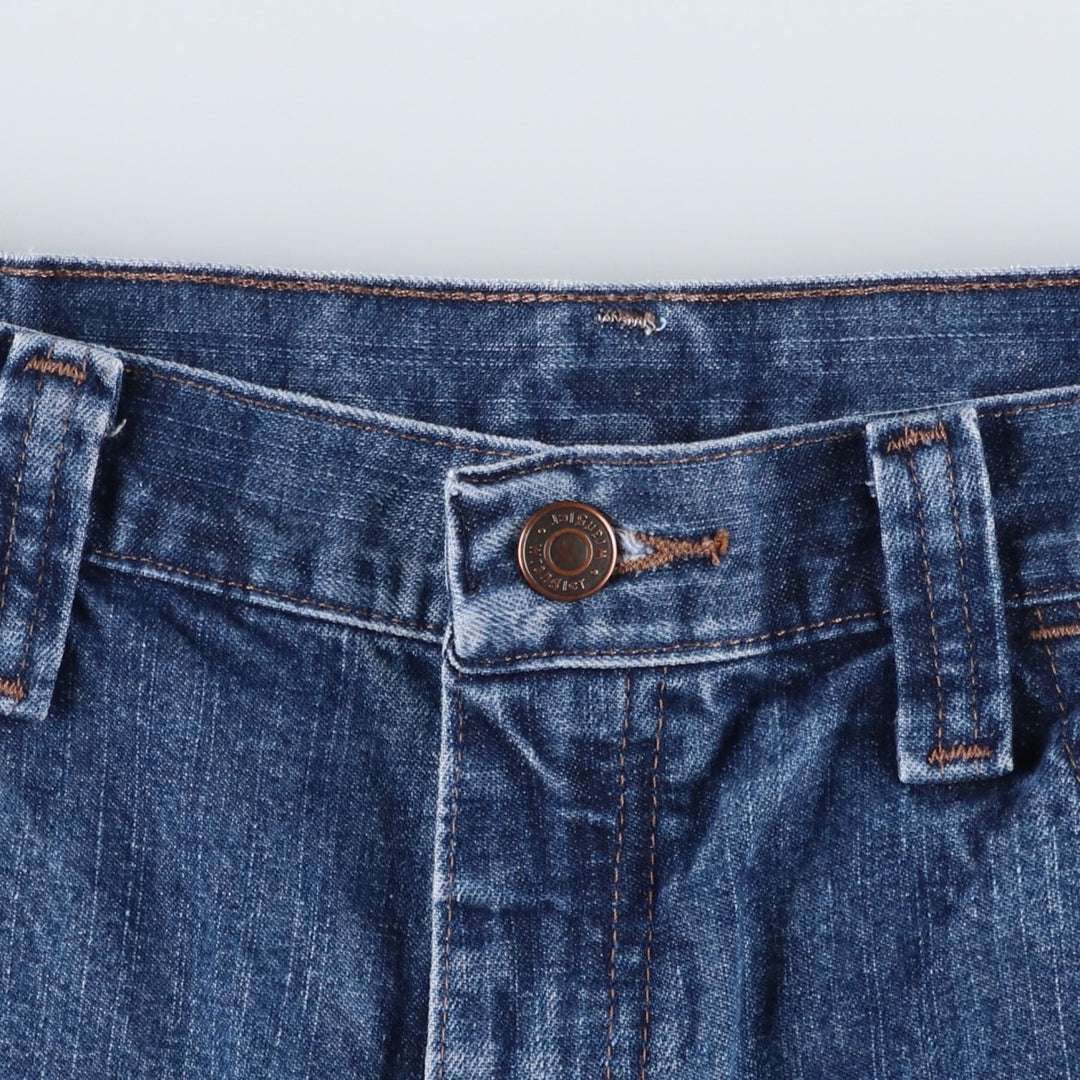 Wrangler Denim Painter Shorts, Shorts, Men's, W36 equivalent cotton blue type Vintage Second Hand