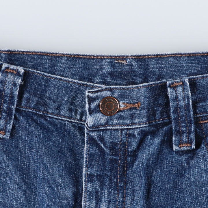 Wrangler Denim Painter Shorts, Shorts, Men's, W36 equivalent cotton blue type Vintage Second Hand