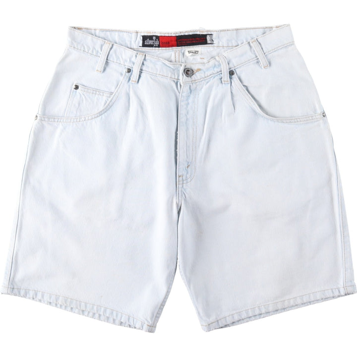 Levi's SILVER TAB Loose Denim Shorts (Men's W35 equivalent) unclear Blue type light blue Vintage Second Hand