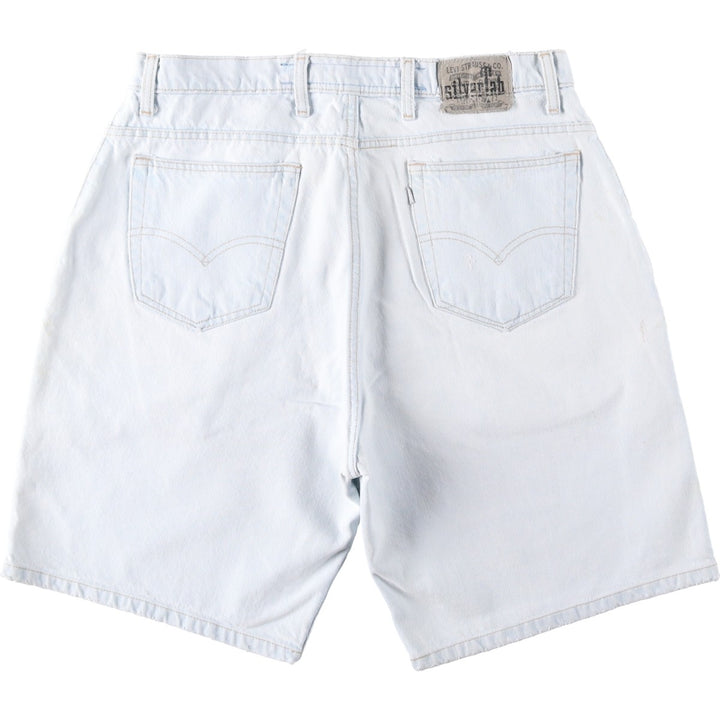 Levi's SILVER TAB Loose Denim Shorts (Men's W35 equivalent) unclear Blue type light blue Vintage Second Hand