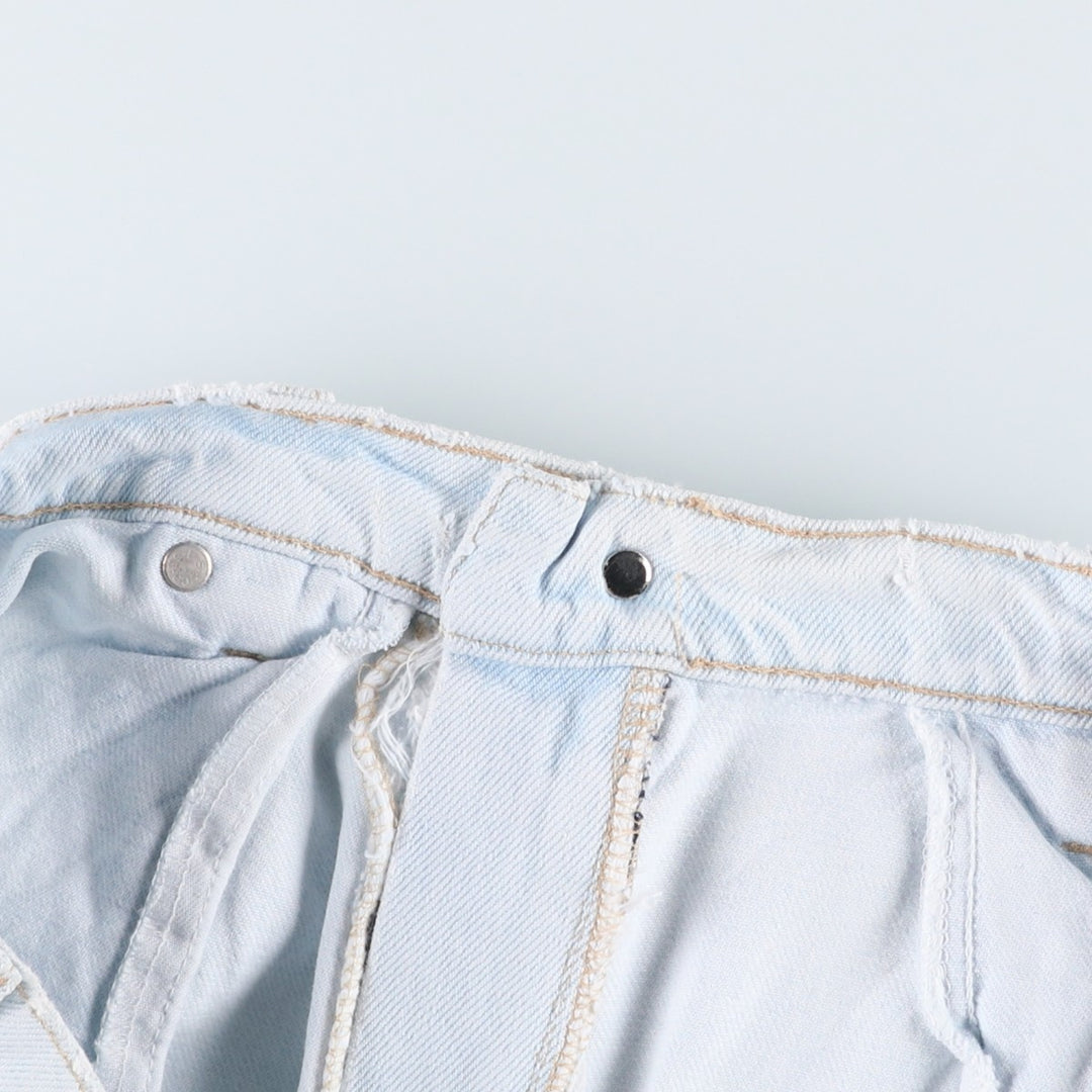 Levi's SILVER TAB Loose Denim Shorts (Men's W35 equivalent) unclear Blue type light blue Vintage Second Hand