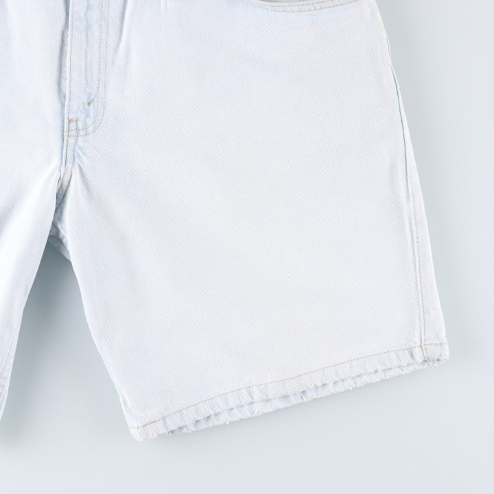 Levi's SILVER TAB Loose Denim Shorts (Men's W35 equivalent) unclear Blue type light blue Vintage Second Hand
