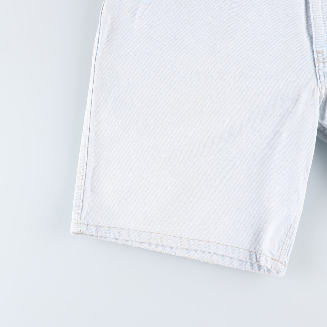 Levi's SILVER TAB Loose Denim Shorts (Men's W35 equivalent) unclear Blue type light blue Vintage Second Hand