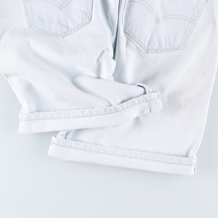 Levi's SILVER TAB Loose Denim Shorts (Men's W35 equivalent) unclear Blue type light blue Vintage Second Hand