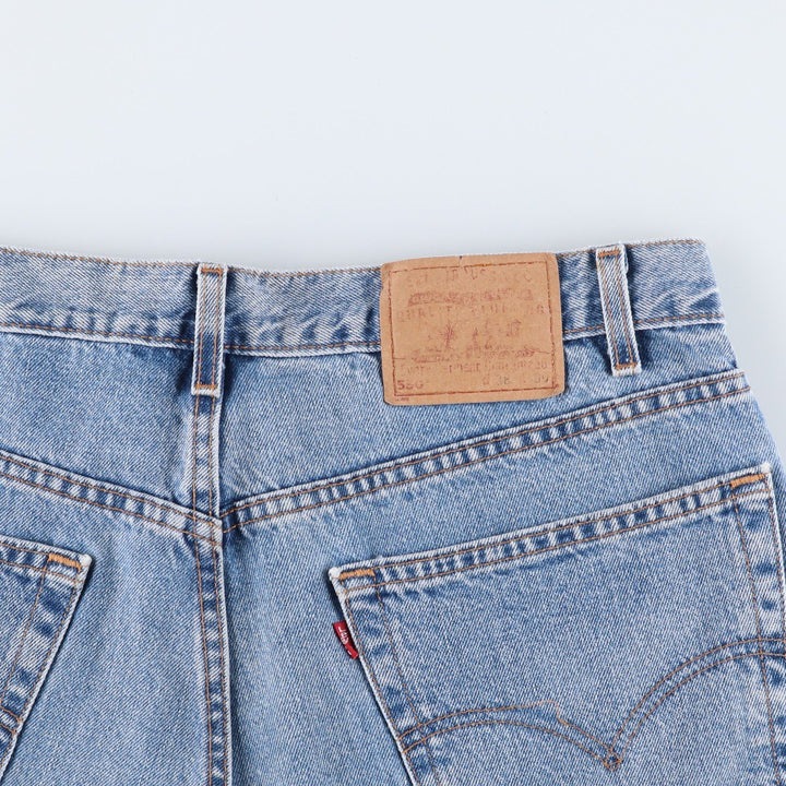 2000'S Levi's 550 Relaxed Fit Denim Shorts, Made in USA, Men's Size W37 (approx.) cotton blue type Vintage Second Hand
