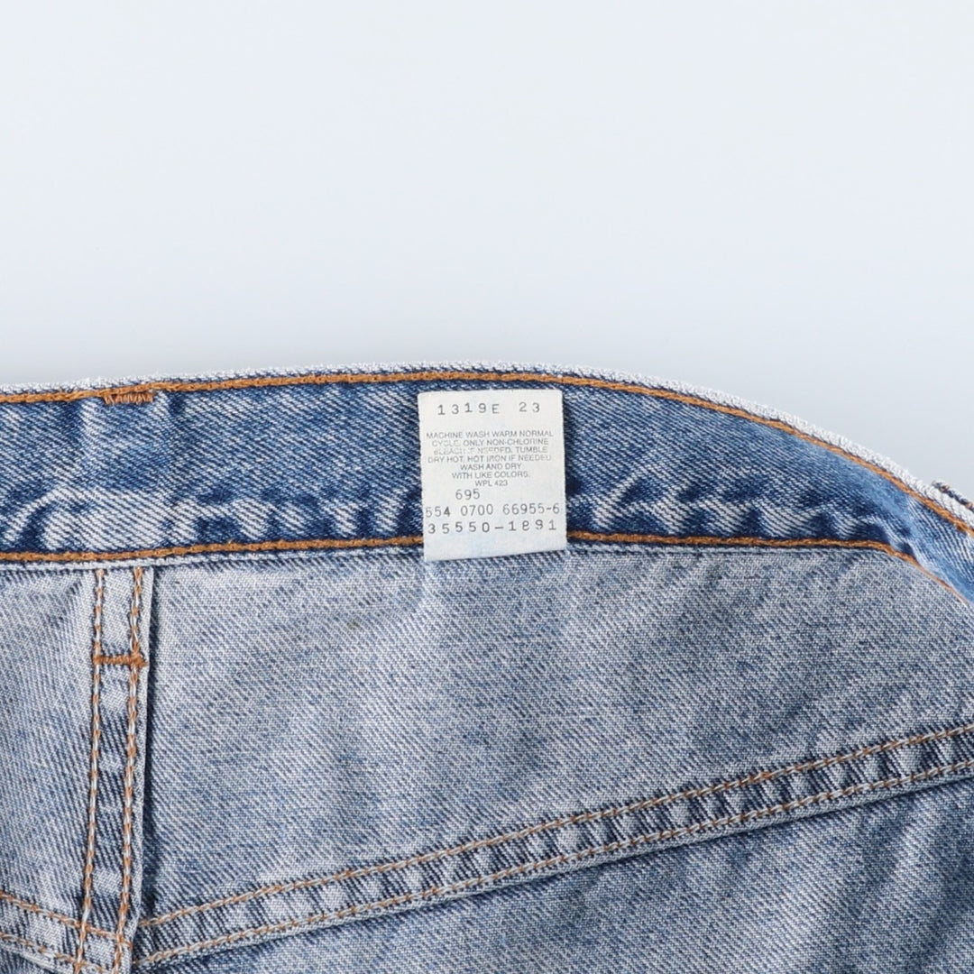 2000'S Levi's 550 Relaxed Fit Denim Shorts, Made in USA, Men's Size W37 (approx.) cotton blue type Vintage Second Hand