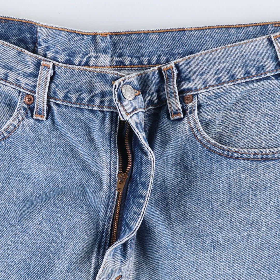 2000'S Levi's 550 Relaxed Fit Denim Shorts, Made in USA, Men's Size W37 (approx.) cotton blue type Vintage Second Hand