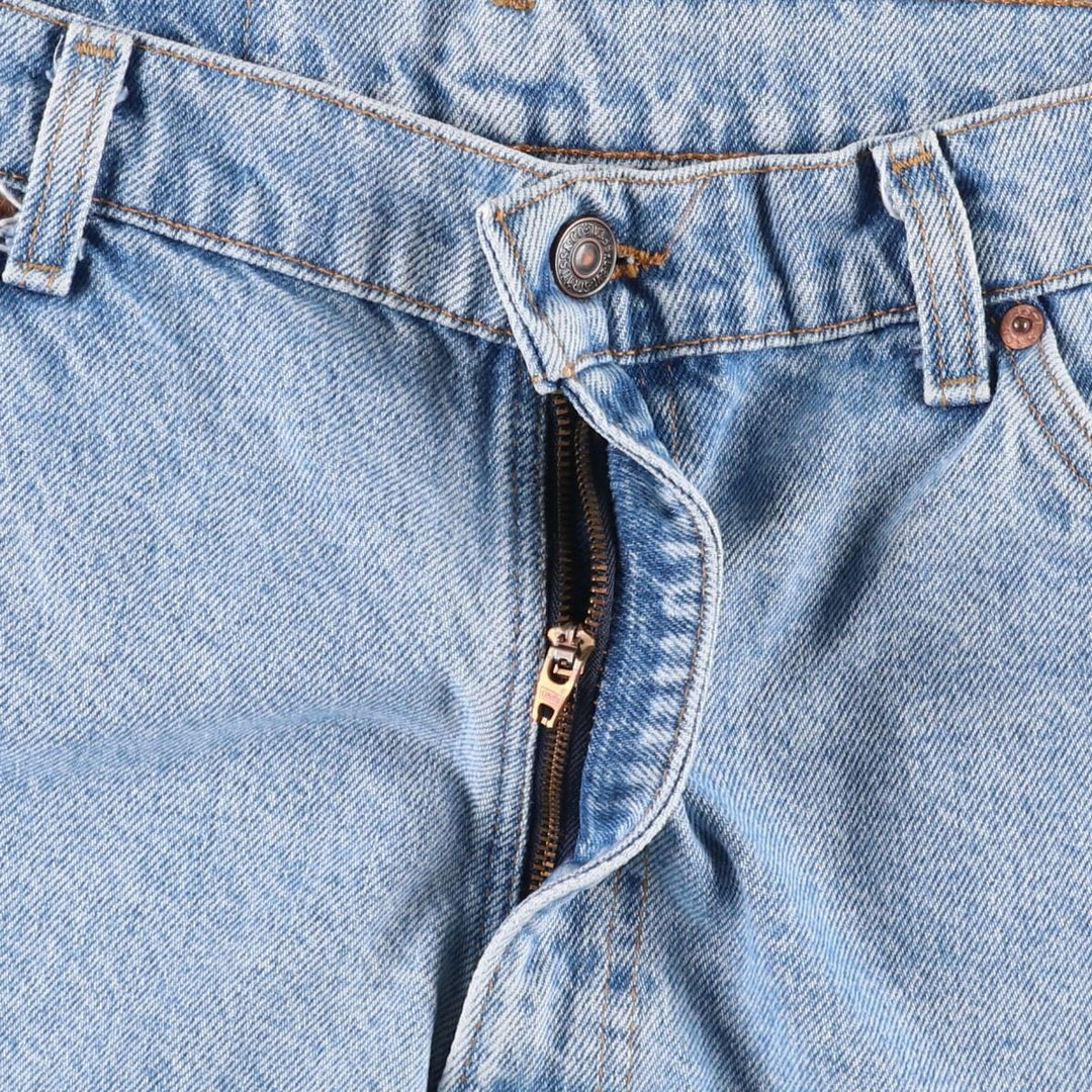 90'S Levi's Orange Tab Denim Shorts, Half Pants, Made in USA, Men's W37 (approx.), Vintage cotton blue type Vintage Second Hand