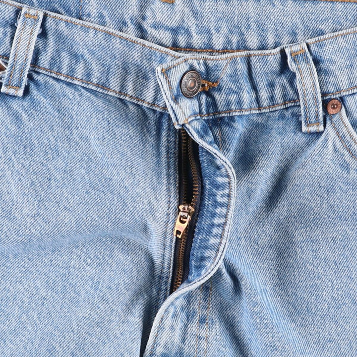 90'S Levi's Orange Tab Denim Shorts, Half Pants, Made in USA, Men's W37 (approx.), Vintage cotton blue type Vintage Second Hand