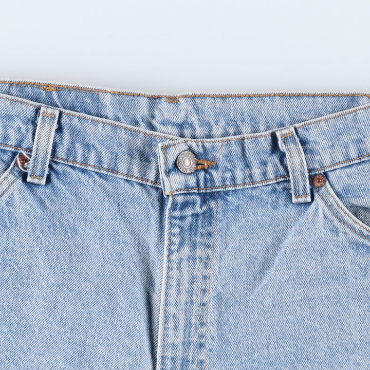 90'S Levi's Orange Tab Denim Shorts, Half Pants, Made in USA, Men's W37 (approx.), Vintage cotton blue type Vintage Second Hand