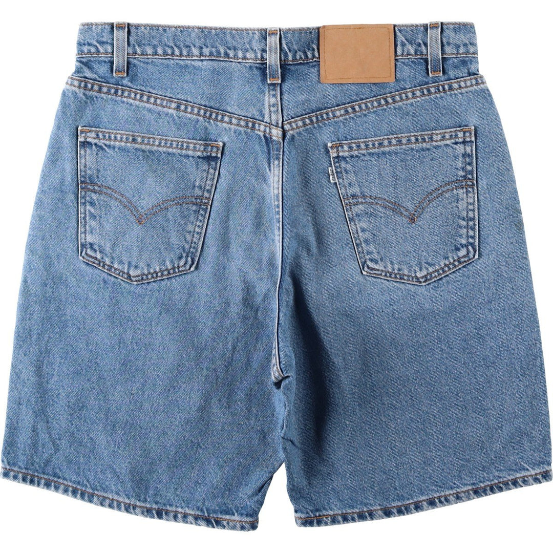 Levi's denim shorts, short pants, men's size w36 unclear blue type Vintage Second Hand