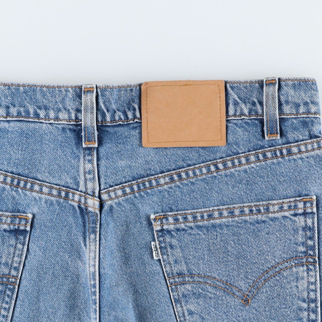 Levi's denim shorts, short pants, men's size w36 unclear blue type Vintage Second Hand