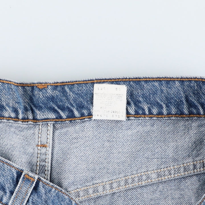 Levi's denim shorts, short pants, men's size w36 unclear blue type Vintage Second Hand