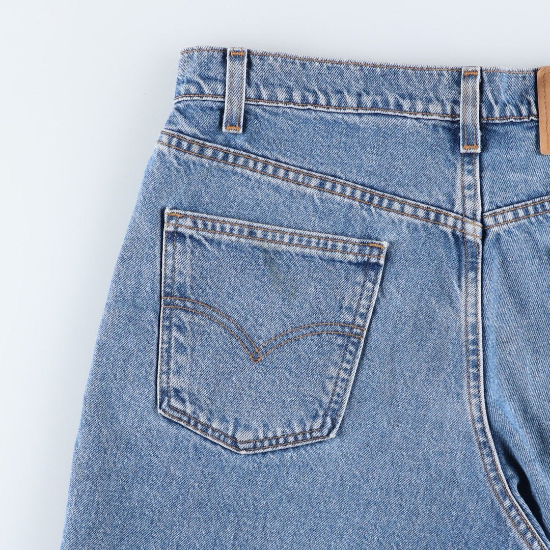 Levi's denim shorts, short pants, men's size w36 unclear blue type Vintage Second Hand
