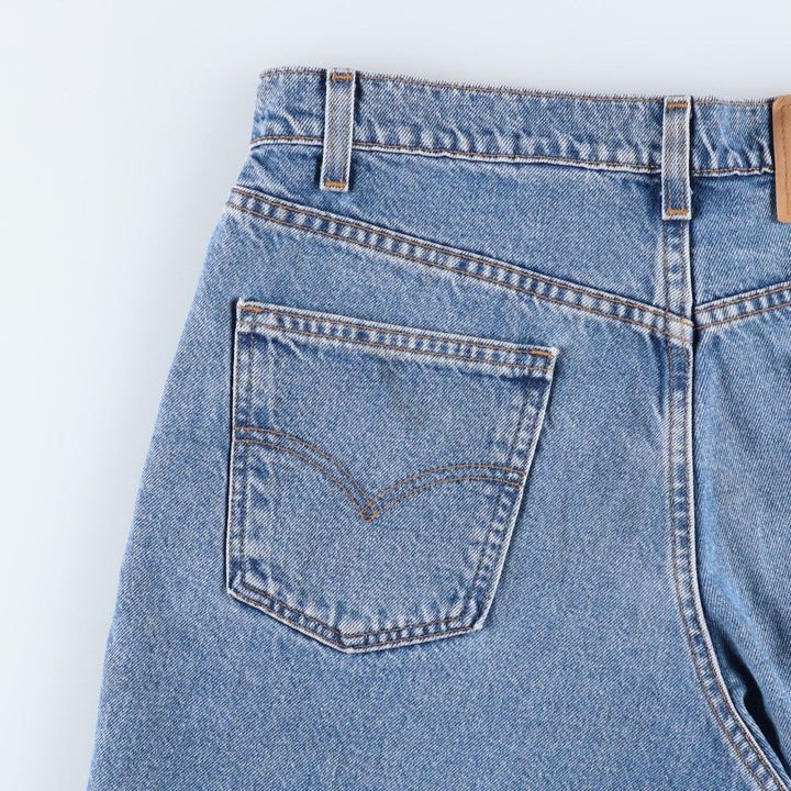 Levi's denim shorts, short pants, men's size w36 unclear blue type Vintage Second Hand