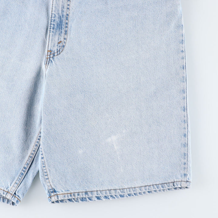 90'S Levi's 560 Loose Fit Denim Shorts, Made in USA, Men's W37 (approx.), Vintage. cotton Blue type light blue Vintage Second Hand