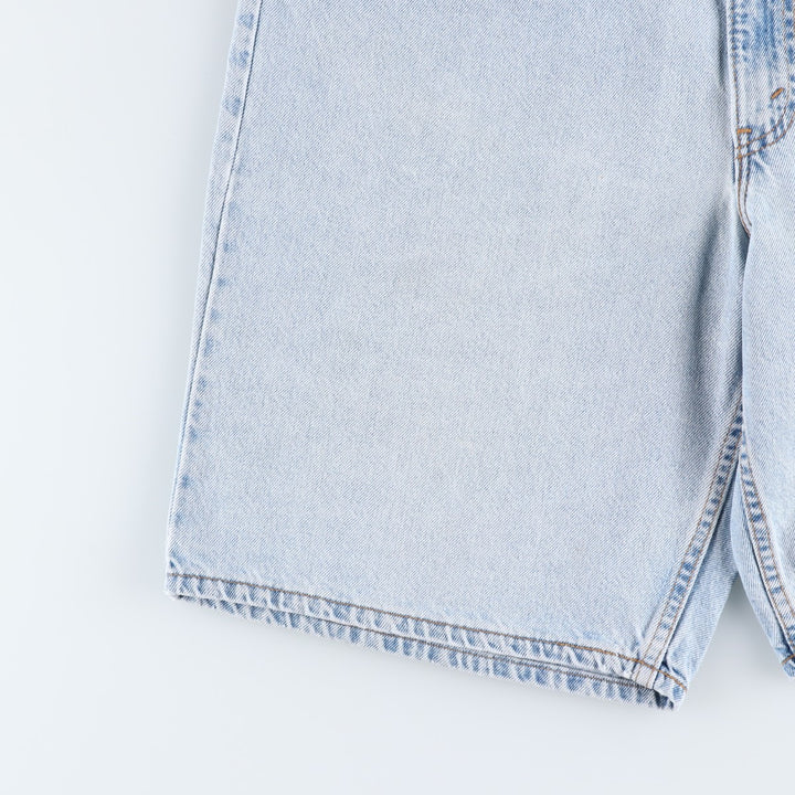 90'S Levi's 560 Loose Fit Denim Shorts, Made in USA, Men's W37 (approx.), Vintage. cotton Blue type light blue Vintage Second Hand