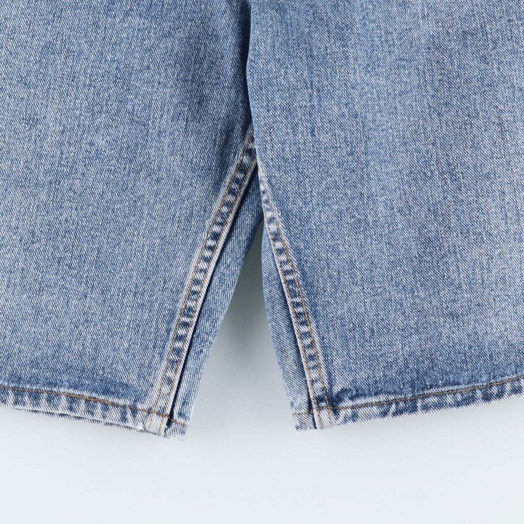 90'S Levi's 550 Denim Shorts, Half Pants, Made in USA, Men's W34 (approx.), Vintage cotton blue type Vintage Second Hand