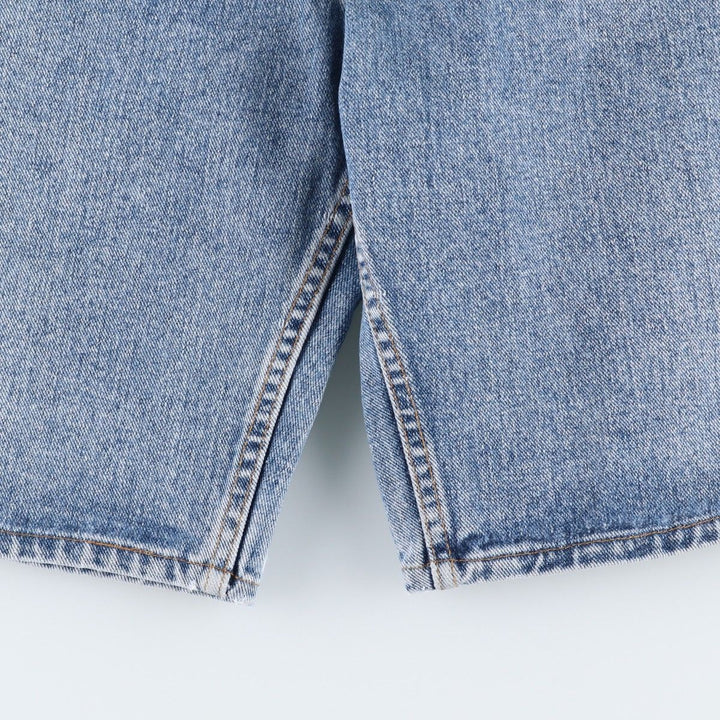 90'S Levi's 550 Denim Shorts, Half Pants, Made in USA, Men's W34 (approx.), Vintage cotton blue type Vintage Second Hand