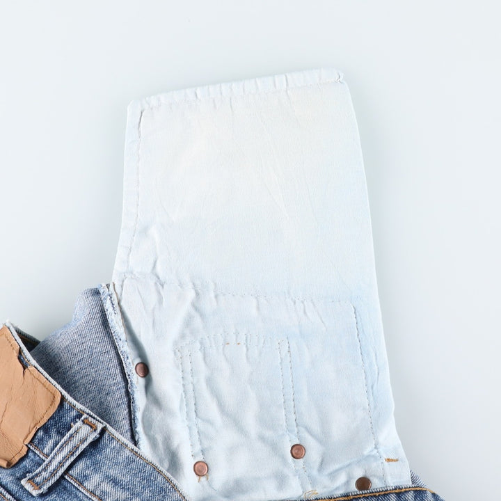 90'S Levi's 550 Denim Shorts, Half Pants, Made in USA, Men's W34 (approx.), Vintage cotton blue type Vintage Second Hand