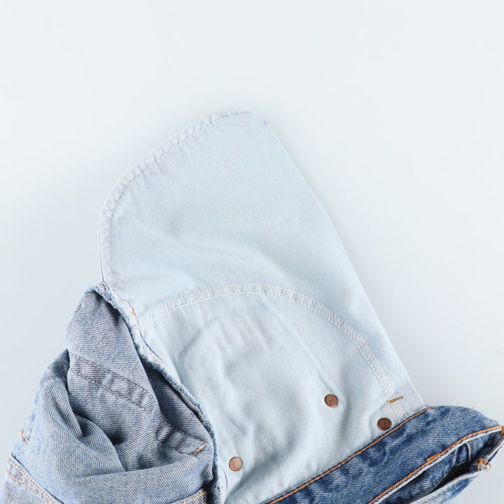 2000'S Levi's 550 Relaxed Fit Denim Shorts, Made in USA, Men's Size W34 (approx.) cotton blue type Vintage Second Hand