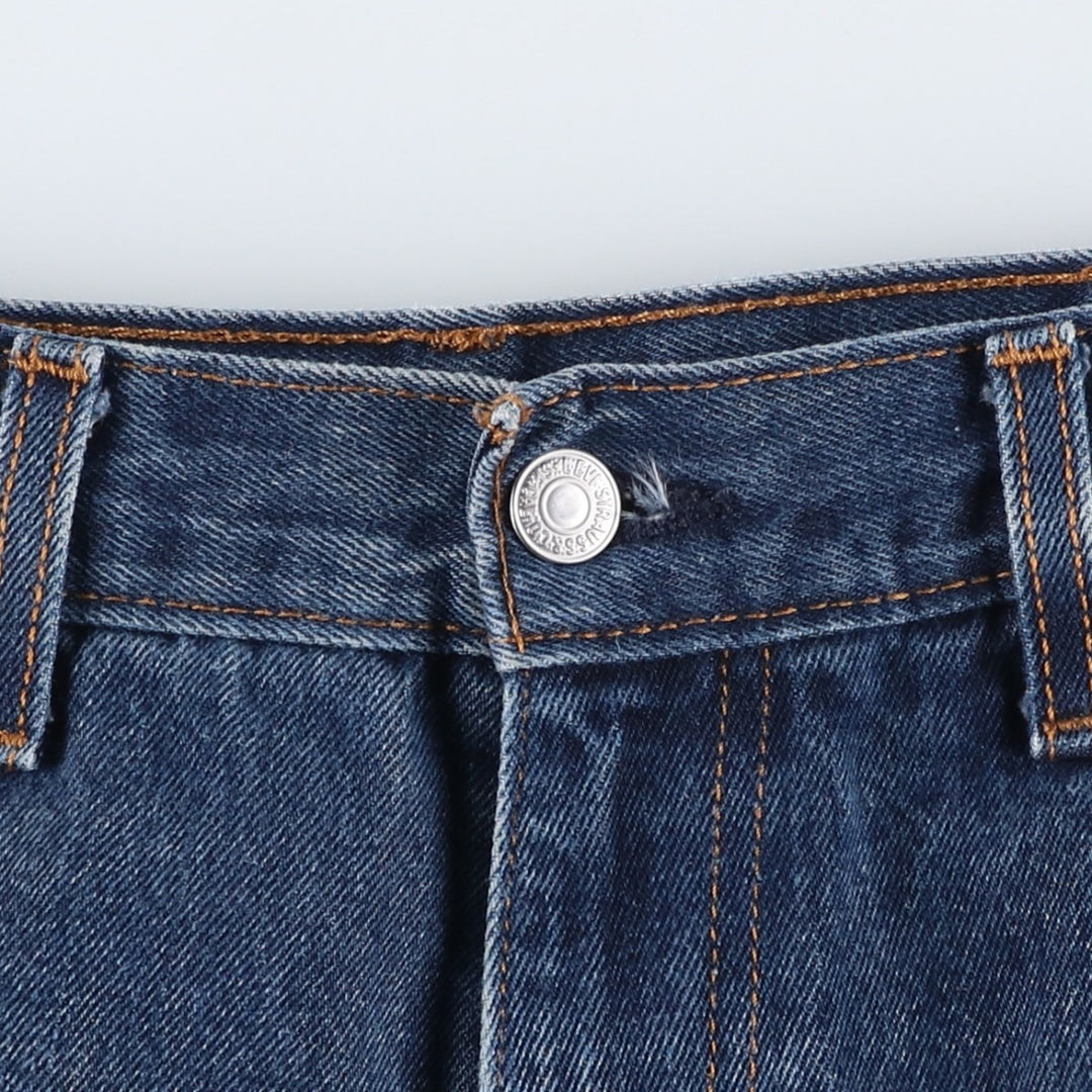 Levi's 517 Bootcut Denim Pants, Men's, Size W30 cotton blue type Vintage Second Hand