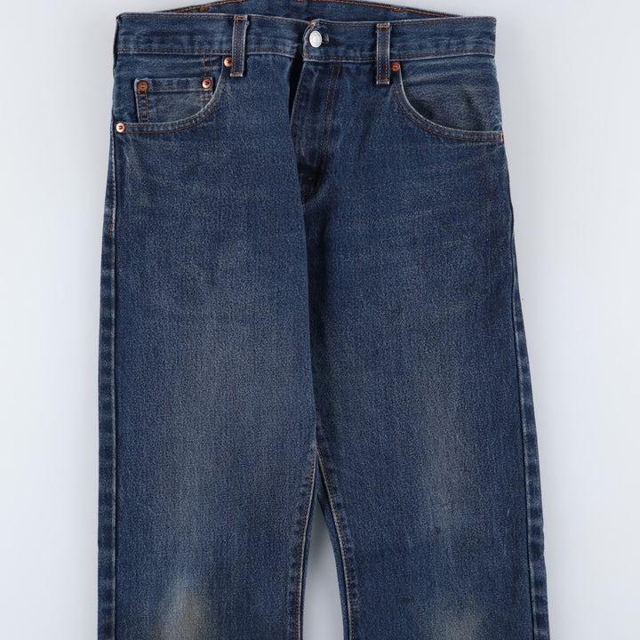 Levi's 517 Bootcut Denim Pants, Men's, Size W30 cotton blue type Vintage Second Hand