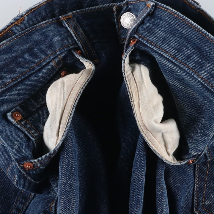 Levi's 517 Bootcut Denim Pants, Men's, Size W30 cotton blue type Vintage Second Hand