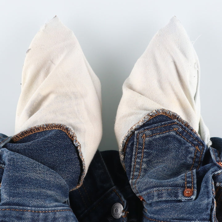 Levi's 517 Bootcut Denim Pants, Men's, Size W30 cotton blue type Vintage Second Hand