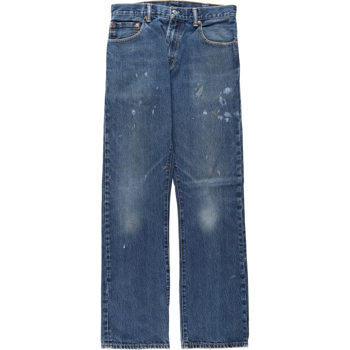 Levi's 517 Bootcut Denim Pants for Men, W32 equivalent cotton blue type Vintage Second Hand
