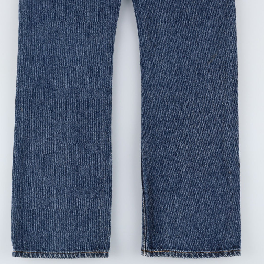 Levi's 517 Bootcut Denim Pants for Men, W32 equivalent cotton blue type Vintage Second Hand