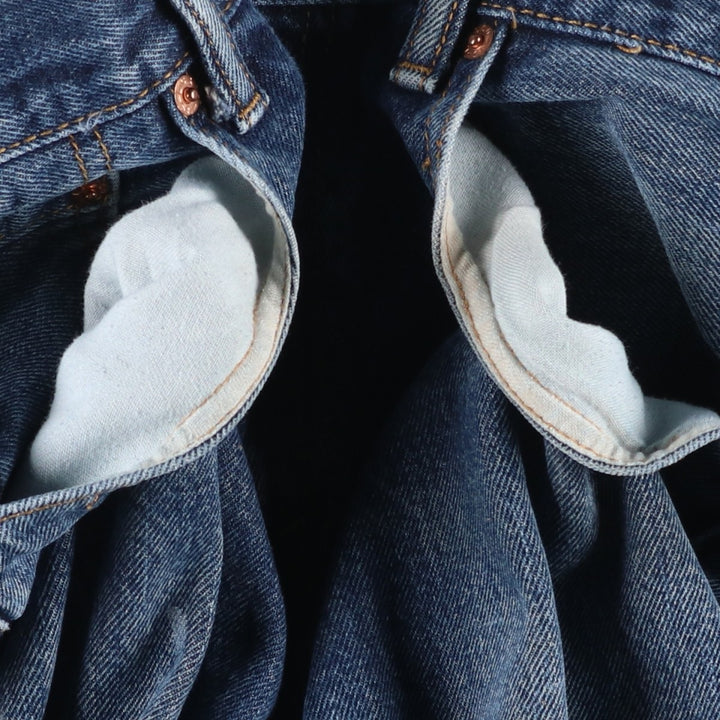 Levi's 517 Bootcut Denim Pants for Men, W32 equivalent cotton blue type Vintage Second Hand