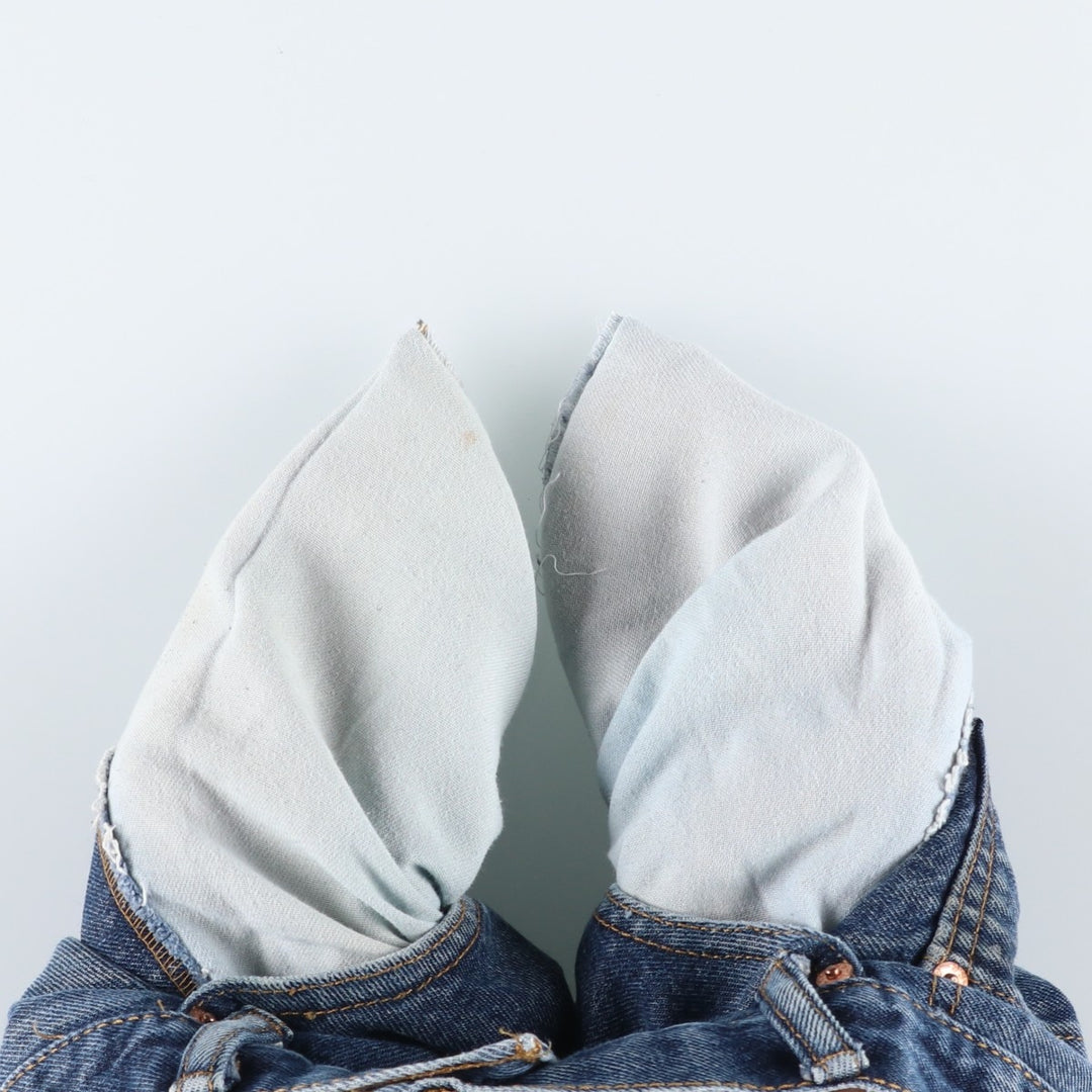 Levi's 517 Bootcut Denim Pants for Men, W32 equivalent cotton blue type Vintage Second Hand