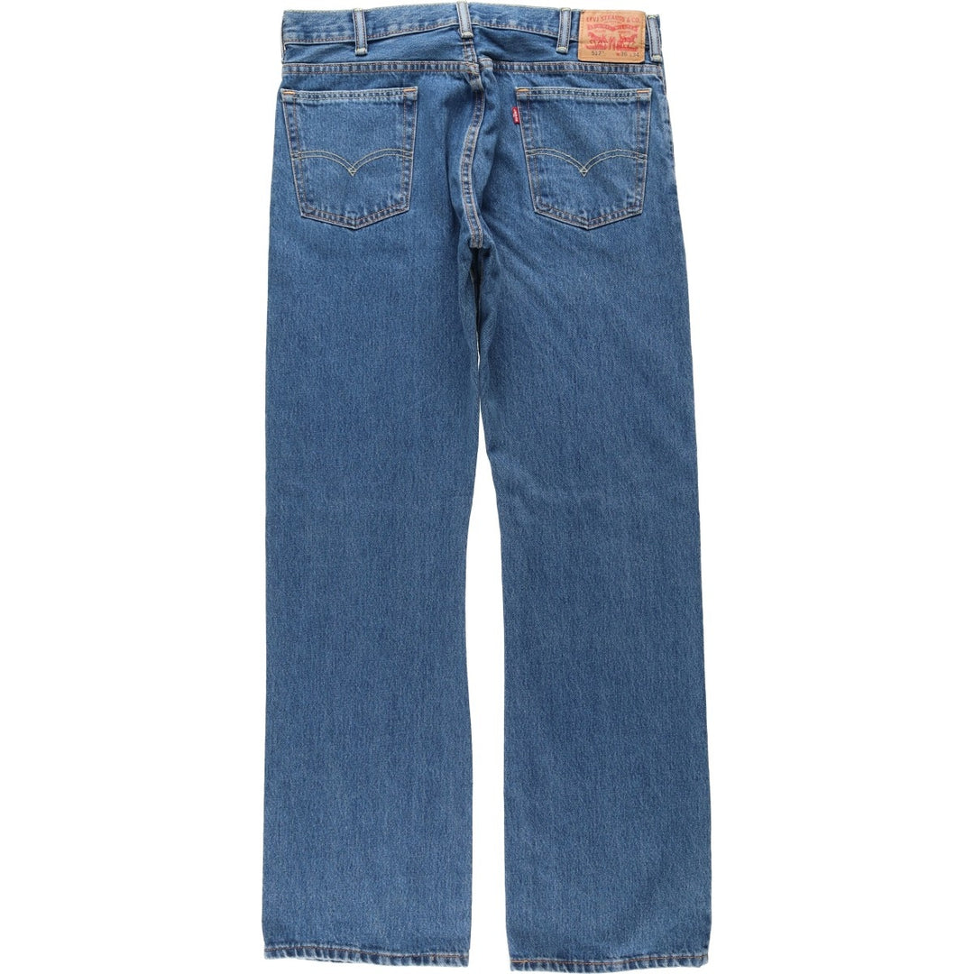 Levi's 517 Bootcut Denim Pants, Men's Size 37 cotton blue type Vintage Second Hand