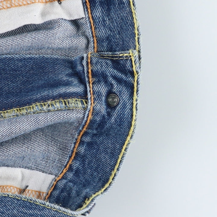 Levi's 517 Bootcut Denim Pants, Men's Size 37 cotton blue type Vintage Second Hand
