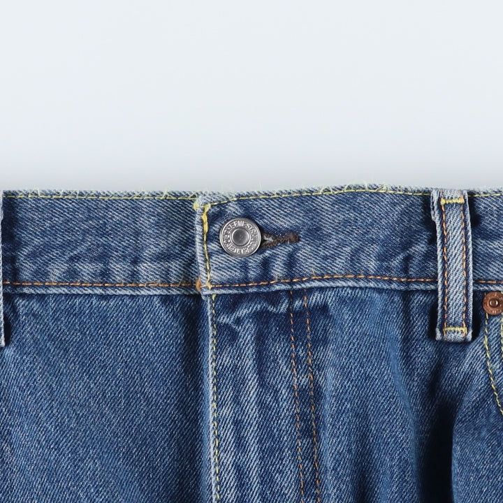 Levi's 517 Bootcut Denim Pants, Men's Size 37 cotton blue type Vintage Second Hand