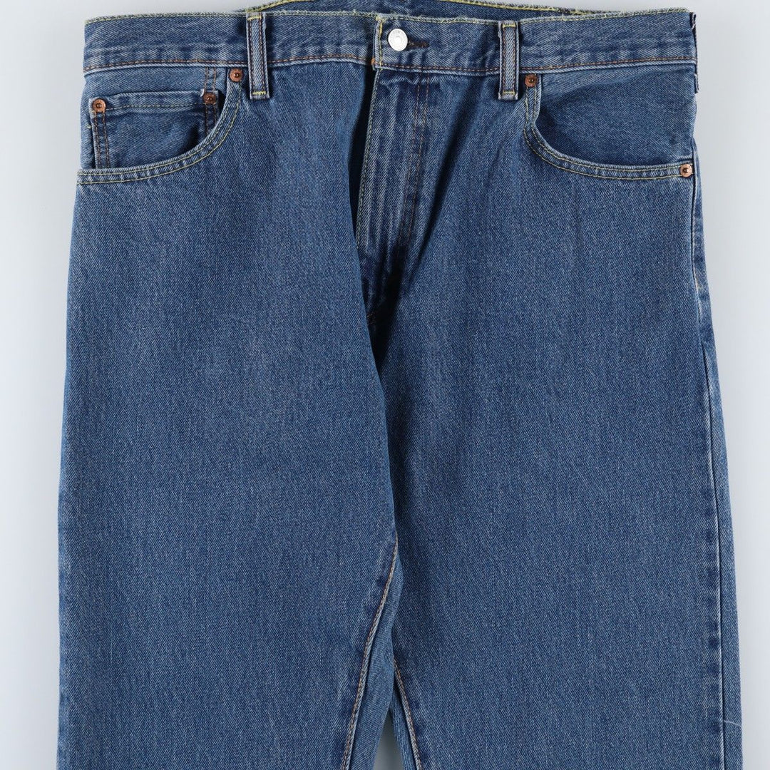 Levi's 517 Bootcut Denim Pants, Men's Size 37 cotton blue type Vintage Second Hand