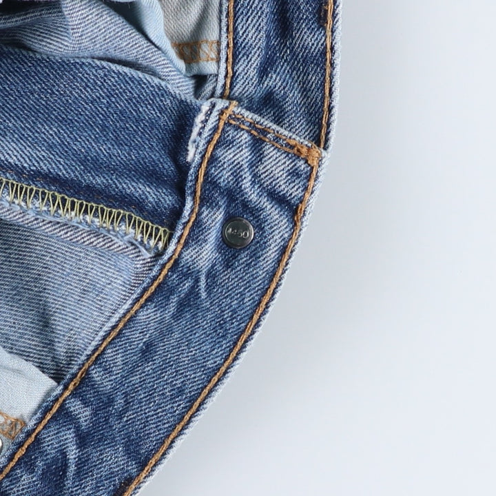 Levi's 517 Bootcut Denim Pants for Men, Size W34 cotton blue type Vintage Second Hand